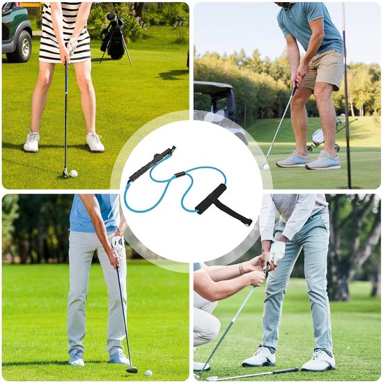 Golf Swing Touw - Trainingshulp Weerstandsband - Golfslag Verbeteren - Latex Hoge Elasticiteit - 26 x 17 x 5 cm van GOLF — afbeelding 4