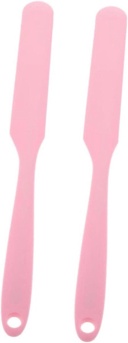 Wax Stokjes - Ontharingsspatels - Efficiënte Ontharing - Hittebestendig Siliconen - 2 Stuks - Roze