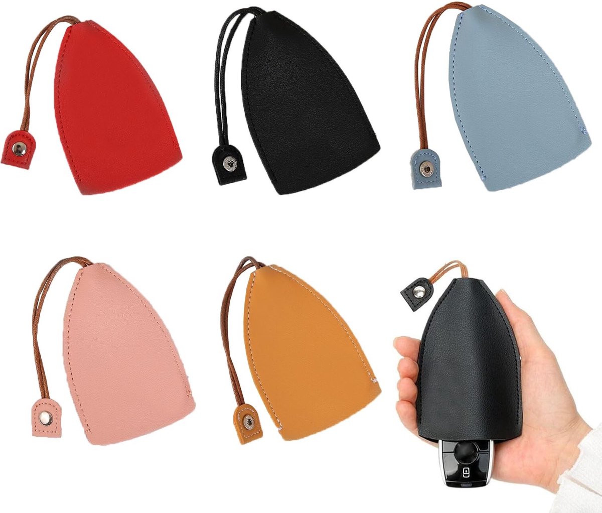 Dailygoods- Autosleutelhanger - Sleutelhanger voor volwassenen - Sleutelhanger met meerdere kleuren - Sleutelhanger cadeau - Sleutelhanger voor feestjes - Geschikt voor mannen/vrouwen
