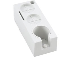 Espresso Tamping Station - Koffie Organizer - Espresso Bereiden - Verstelbare Hoogte - 257 cm - Wit