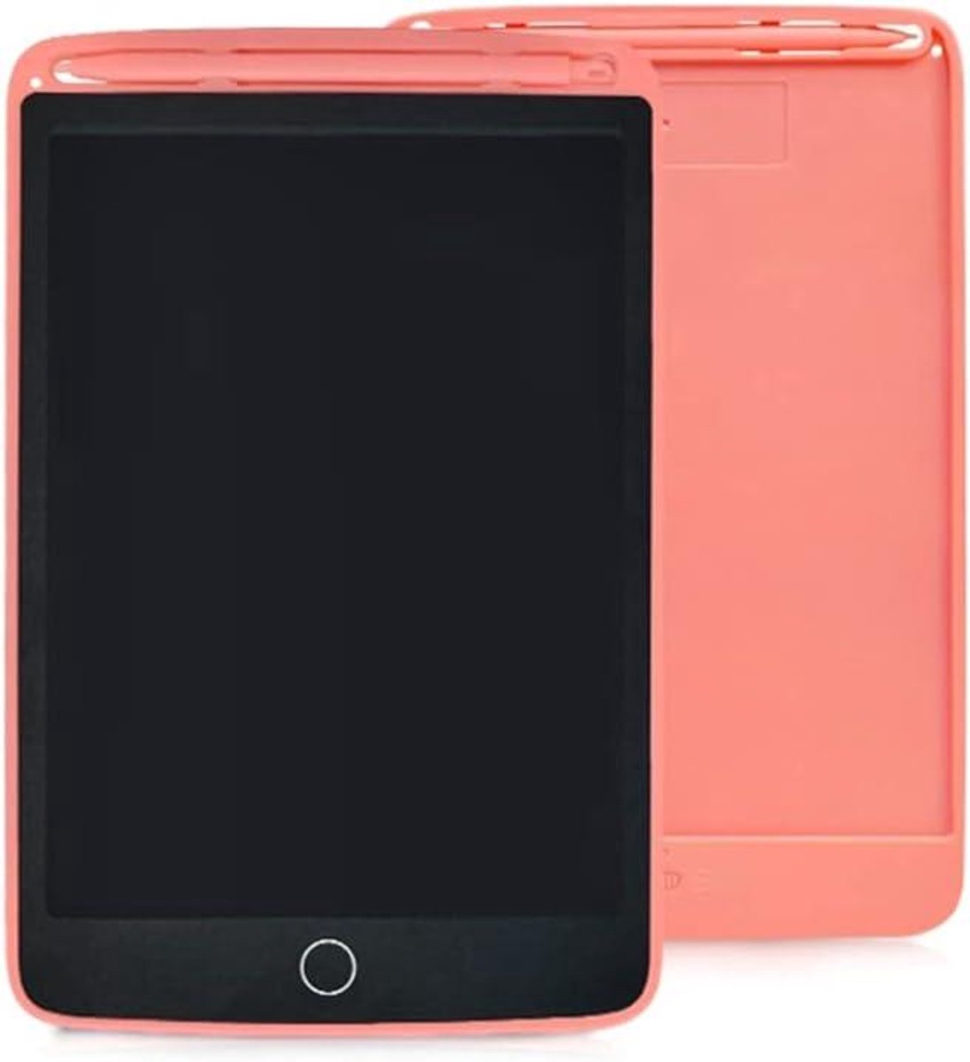Schrijven Tablet - Tekentafel Kinderen - Creatief Bezig Zijn - Herbruikbaar Met Wisknop - 8.5 Inch - Roze