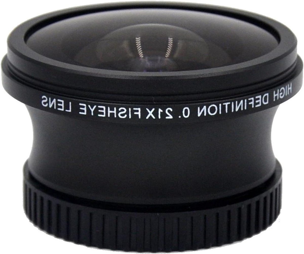 Groothoek Fisheye Lens - Ultra Wide Angle - Unieke Foto Effecten - 180 Graden Beeldhoek - 37mm - Zwart