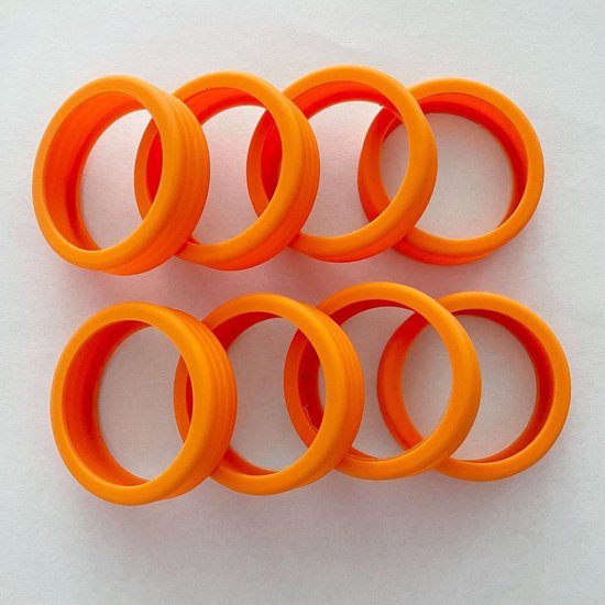 Set van 8 Beschermhoezen voor Spinner Kofferwielen - Ideaal voor Reisbagage en Kofferbescherming — afbeelding 5