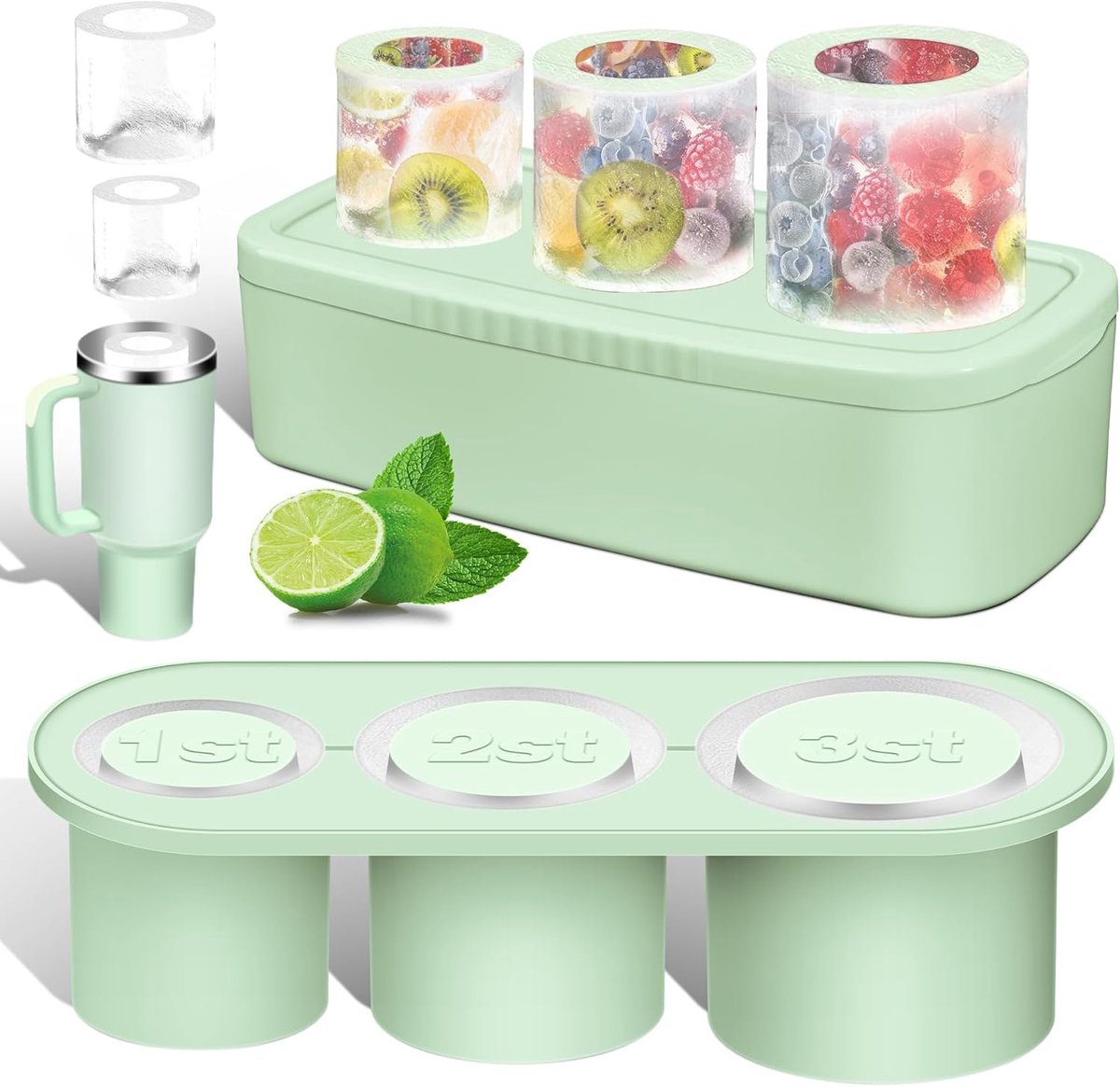 YYV Ice Cube Tray voor 40oz Tumbler