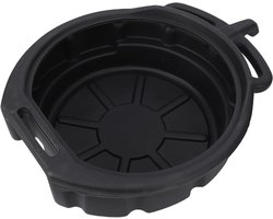 Olie-opvangbak - Aftapbak Olie - Olie Verversen - Met Spatbescherming - 10 Liter - Zwart