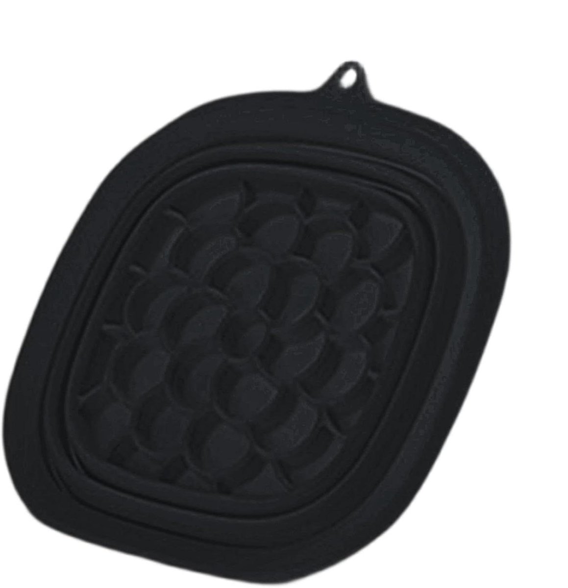 Opvouwbaar Gezichtsbad - Siliconen Emmer - Huidverzorging Thuis - Compact Opvouwbaar - 25.6 cm - Zwart