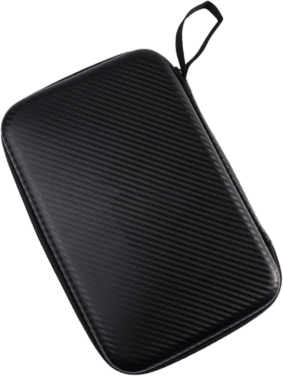 Tafeltennis Racket Hoes - Paddle Case - Sport Opslag - Waterdicht EVA Materiaal - Voor 2 Rackets - Zwart