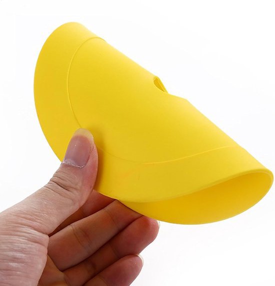 Voetbal Markers - Trainingsschijven - Voetbal Training - Duurzaam TPE Materiaal - 16 x 16 cm - Geel — afbeelding 5