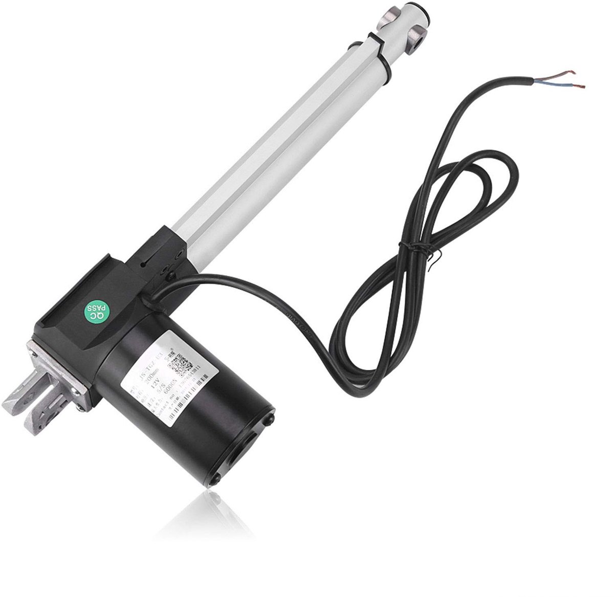 Dailygoody - OmGoods - Dailygoody - Elektrische Actuator - DC 12V Lineaire Actuator - Krachtige Motor en Slagschakelaar - 6000N Maximale Liftkracht - Geschikt voor Auto's - ...