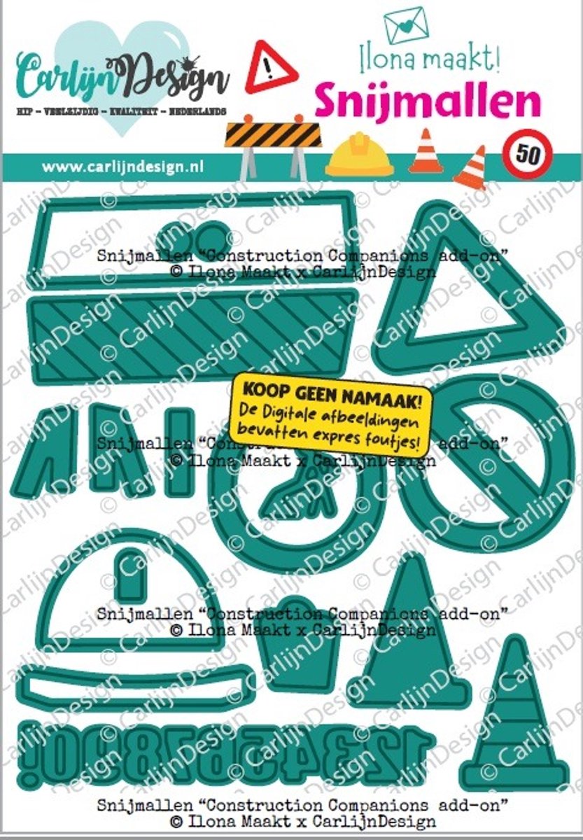 Snijmallen Construction companions add-on
