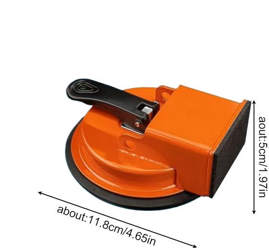 Laminaatvloer Zuignap - Vloer Reparatie Tool - Vloeren Monteren - Aanpasbare Drukfunctie - 30 x 11 x 11 cm — afbeelding 4