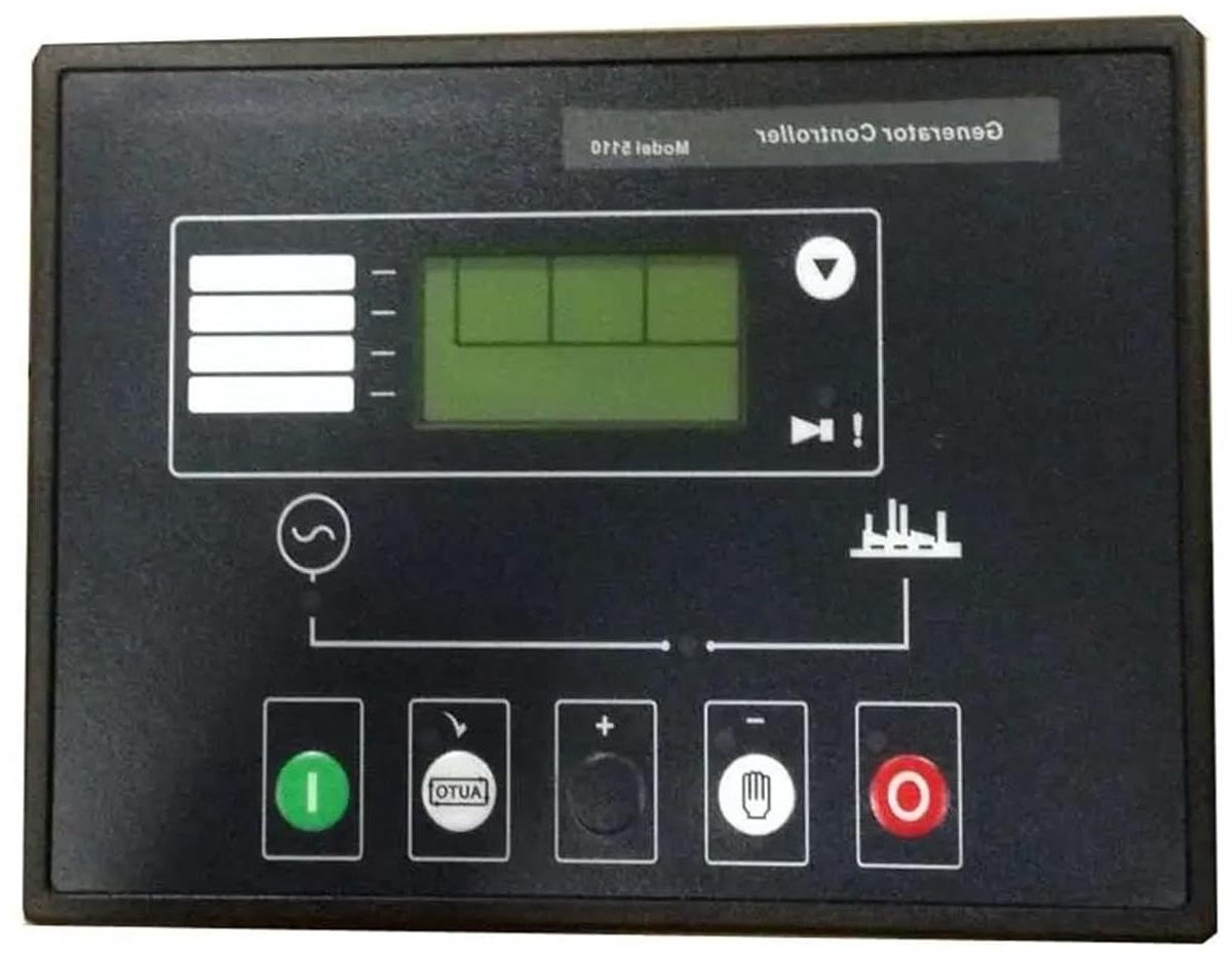 Genset Controller - Generator Besturing - Automatische Start - Netspanning Controle - 107x82x50mm - Zwart