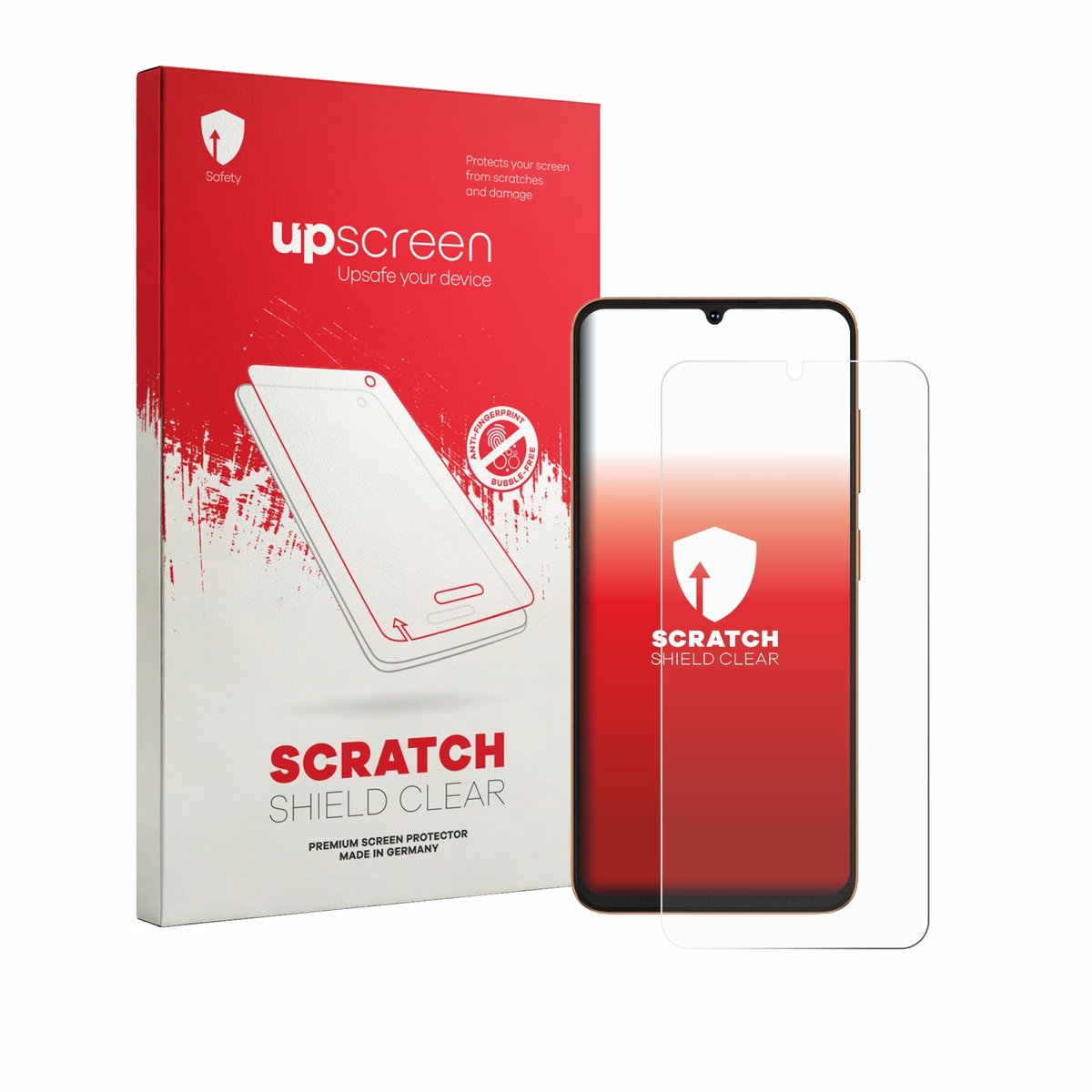 upscreen - Screenprotector voor Hotwav A26 Ultra - Folie Beschermfolie transparant