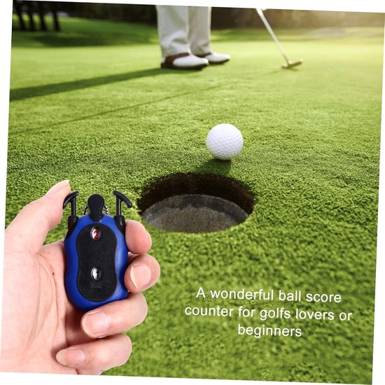 Score Clicker - Slag Tellers - Golf Score Bijhouden - Voor Twee Spelers - 3 Stuks - Blauw — afbeelding 2