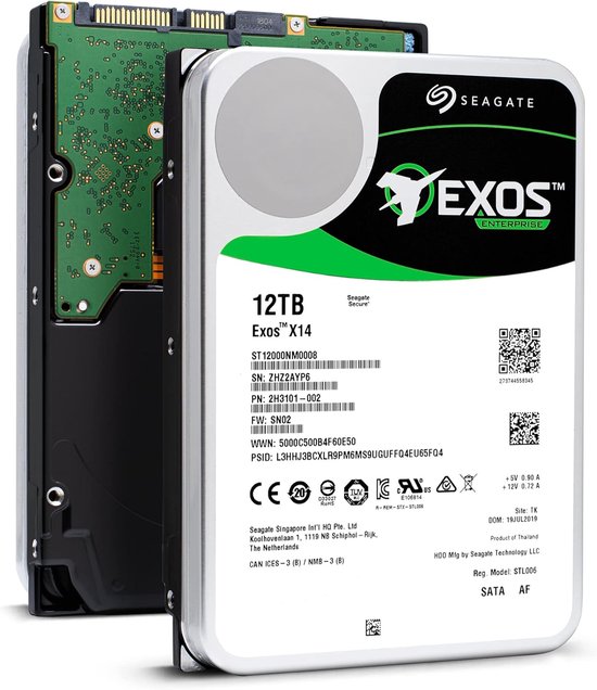 Interne Harde Schijf - Opslagmedium - Data Opslag - Hoge Dichtheid - 2 TB - Zilver van Interne Harde Schijf — afbeelding 3