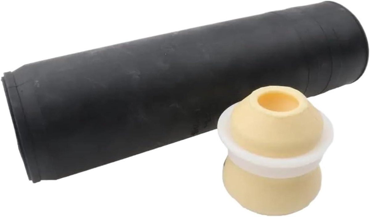 Schokdemper Balg Set - Stofkap Boot - Ophanging Beschermen - Hoogwaardig Rubber - 1.6T 1.8T - Zwart