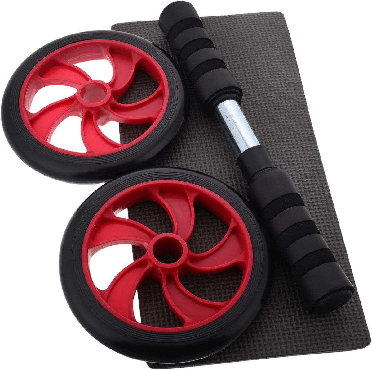 Buikspieroefenrol - Buikwiel Core Trainer - Buikspieren Trainen - Stil Ontwerp - 305 cm - Multicolor