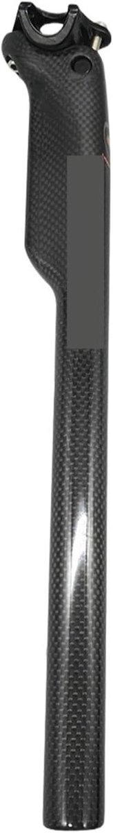 Fiets zadelpen - Fietszadel - Comfortabel Fietsen - In hoogte verstelbaar - 272 x 400 mm - Glans