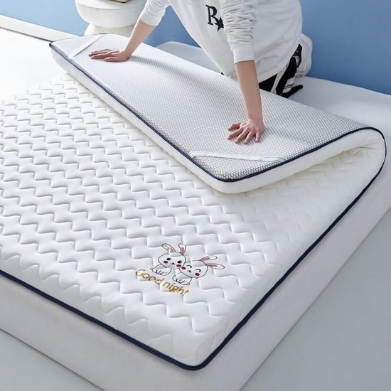 Slaapmat - Matras overlay - Comfortabel slapen - Zachte perzikhuid textuur - 0.9 x 2.0 m - A — afbeelding 2