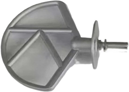 Klopper voor Keukenmachine - Mixer Accessoire - Bakken en Mixen - Gecoat Anti-aanbak Oppervlak - Standaard Maat - Zilver — afbeelding 5