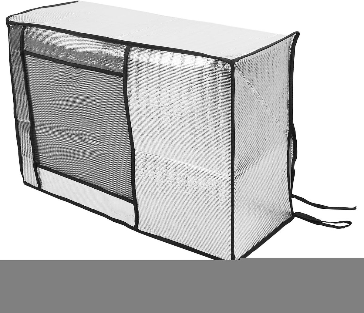 Dailygoody - Airconditionerhoes - Aluminiumfolie - Zonwerend - 96 x 40 x 70 cm - Stofdicht - Regenbestendig - Verbeter koeleffect