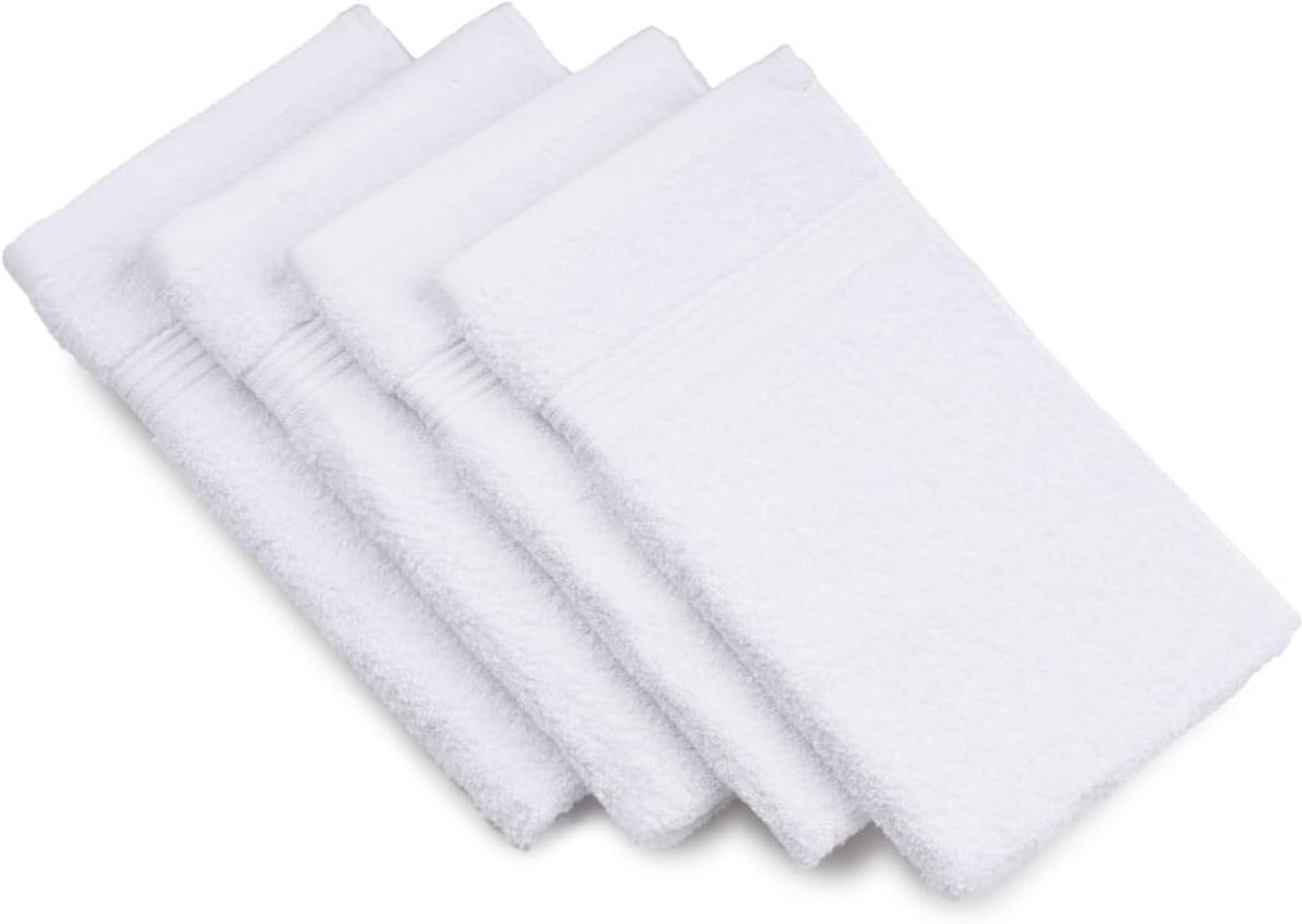 Set van 2 katoenen handdoeken 50 x 100 cm - zacht en absorberend