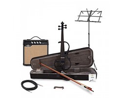 Electric Violin Amp Pack by Gear4music, Navy Blue