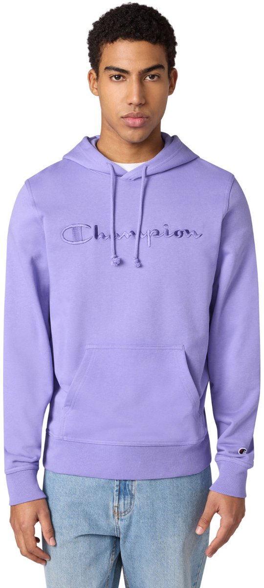 Champion Sweater Heren Hooded Sweatshirt Paars