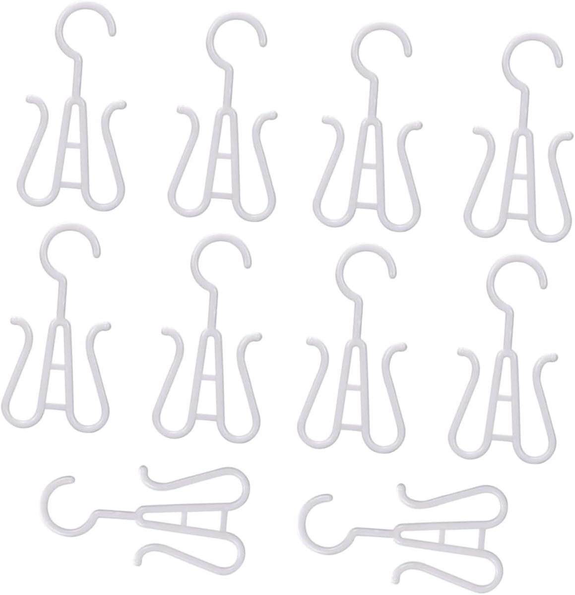 Schoenenhangers - Schoenenrek - Schoenen Drogen - Ruimtebesparend Ontwerp - 10 Stuks - Wit