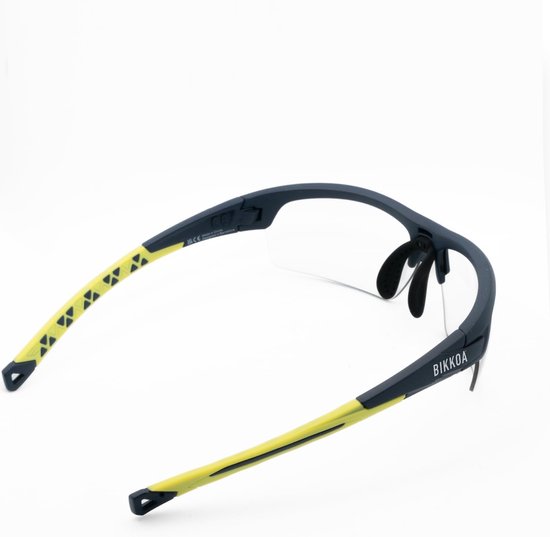 Veiligheidsbril Padel - Sportbril Schokbestendig - Sport Bescherming - TR-90 Montuur - Categorie 3 Glazen - Transparant — afbeelding 2