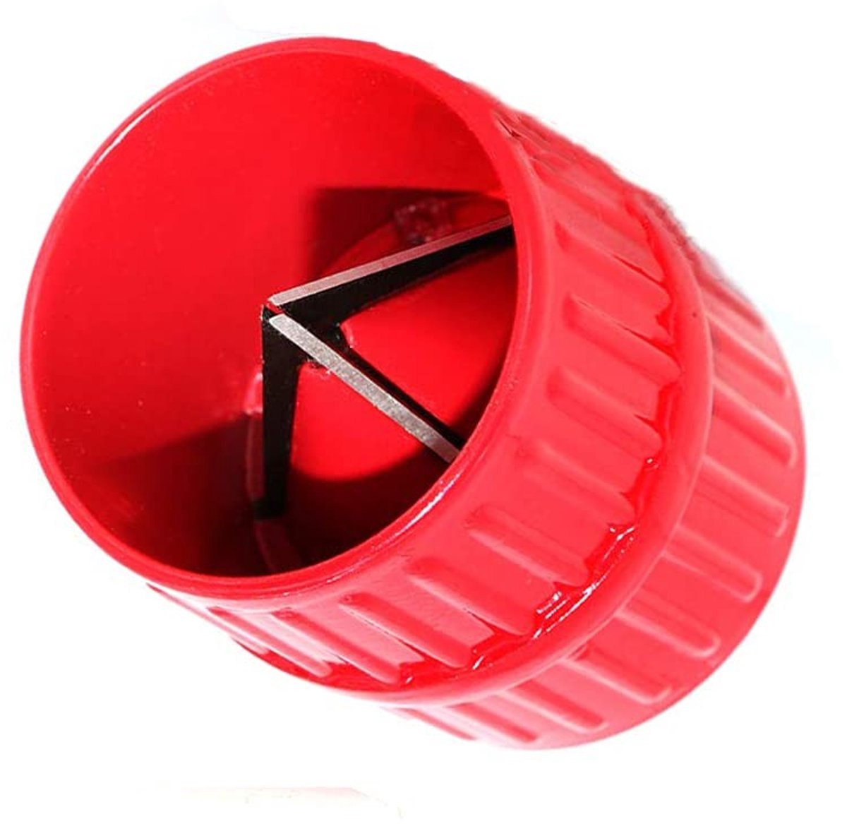 aladdien - Pipe Deburrer - Universele Buisafbramer - Compact en veelzijdig - Rood - Deburring Tools - Perfect voor binnen en buiten - Voor alle buis..