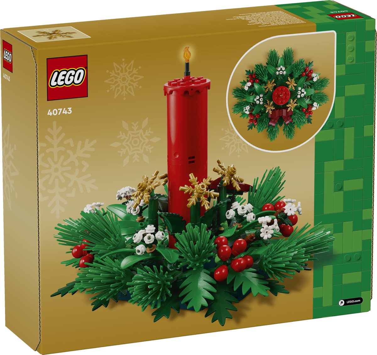 LEGO Kersttafeldecoratie - 40743 — afbeelding 12