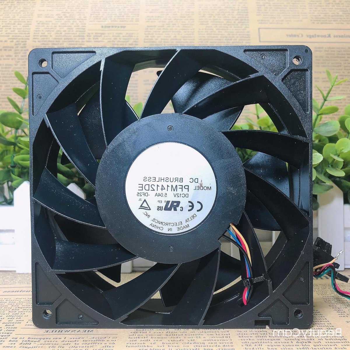 PC Ventilator - Koeler - Component Koeling - Hoge Luchtstroom - 14 cm - Zwart