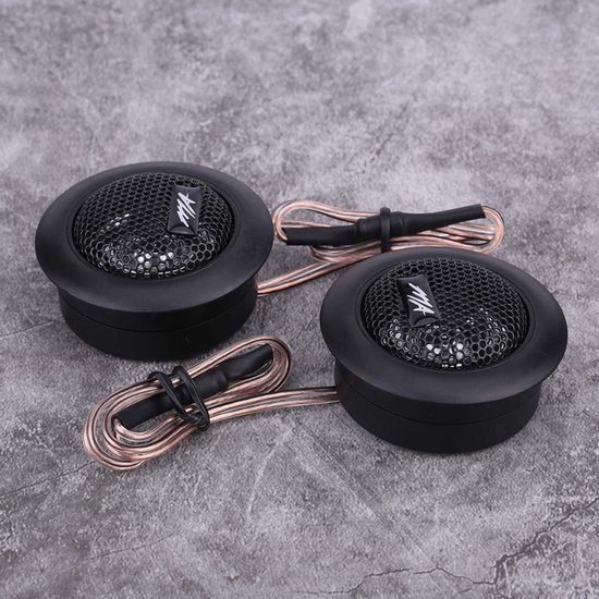 aladdien - Car Audio Tweeters - Mini Super Power Speakers - Compact en krachtig - 12V 150W - Perfect voor autogeluid - Tweeter Speakers - Geschikt v..