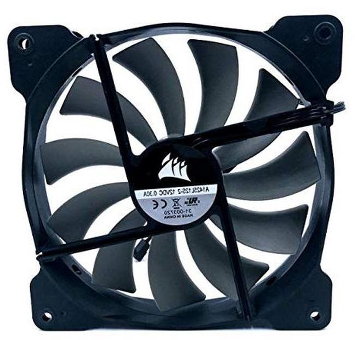 Computer Ventilator - Koeler PC - Machine Koelen - Stille Werking - 140mm - Zwart