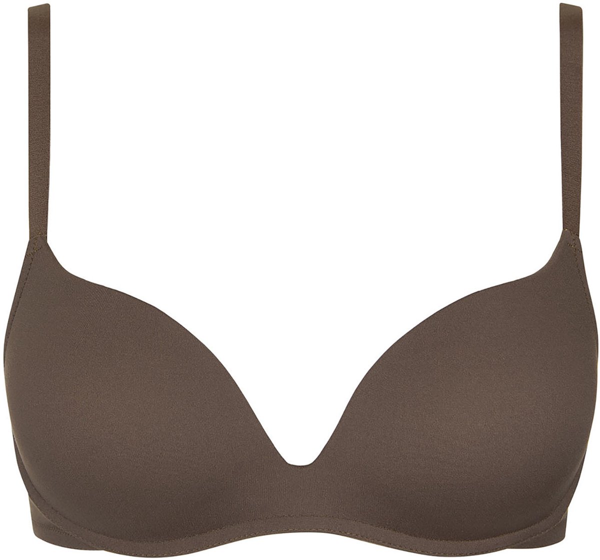 Lisca Push-up BH zonder beugel Maya cacao