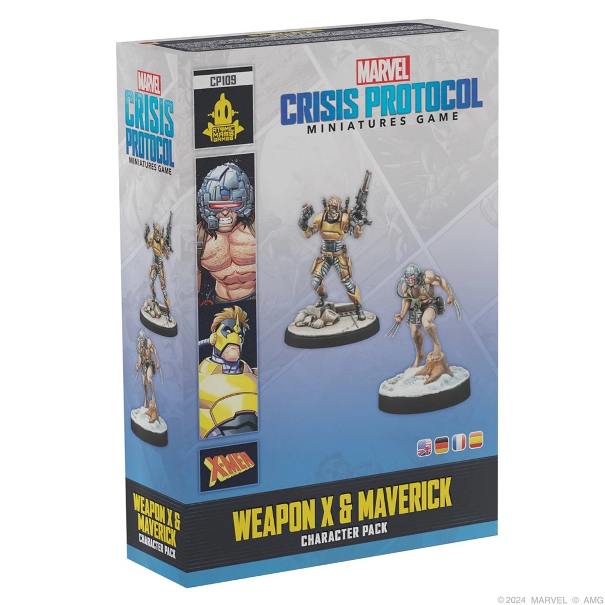 Atomic Mass Games Marvel miniaturen Weapon X & Maverick - Crisis Protocol.