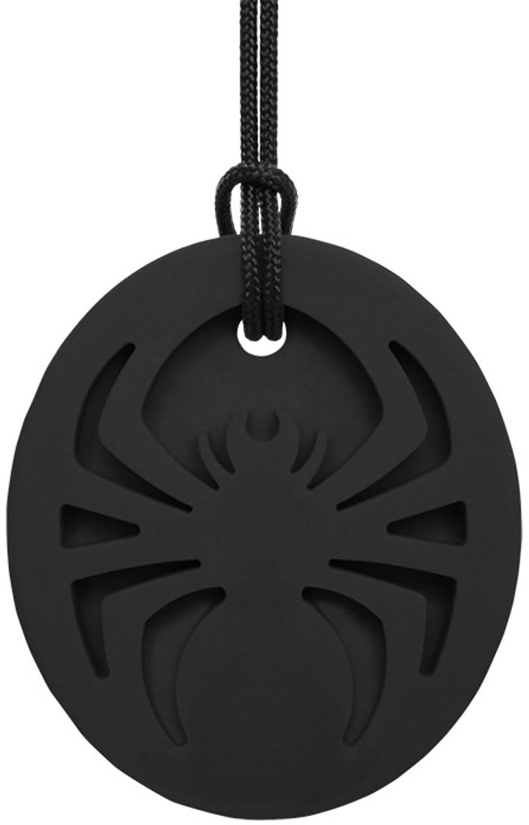 ARK Therapeutic kauwketting Spider Bite zwart XT medium sensorisch speelgoed.