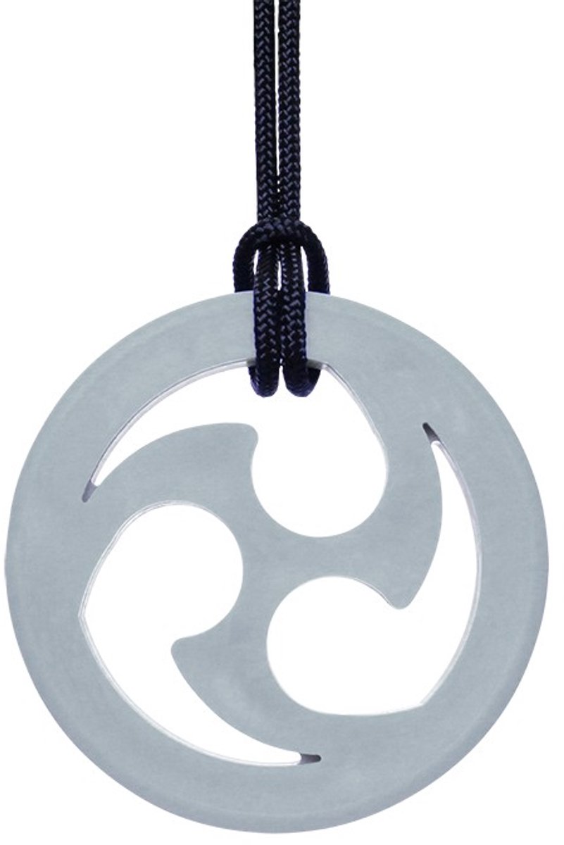 ARK Therapeutic kauwsieraad speelgoed Ninja Star lichtgrijs standaard.