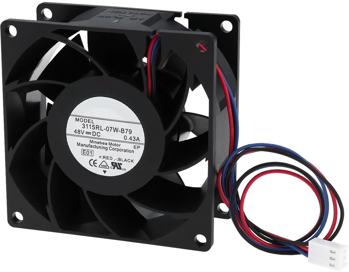 ONF3 - Koelventilator - Industriële Toepassingen - DC48V 0.43A - Efficiënte Koeling - Betrouwbare Ventilator - Geschikt voor Diverse Apparatuur