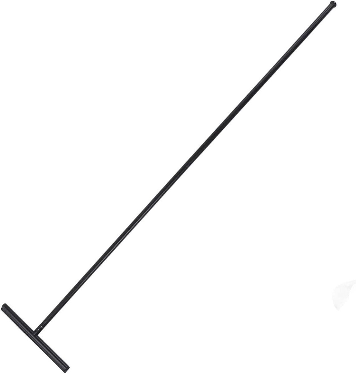 Vloerwisser Siliconen - Waterwisser Bezem - Effectief Drogen - Lange Steel - 48 Inch - Grijs
