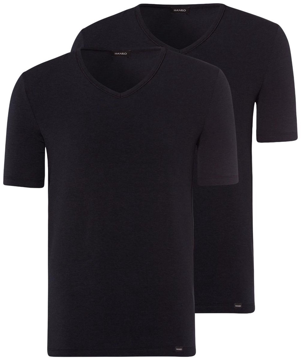 Hanro Heren onder t-shirts 2 pack Natural Function