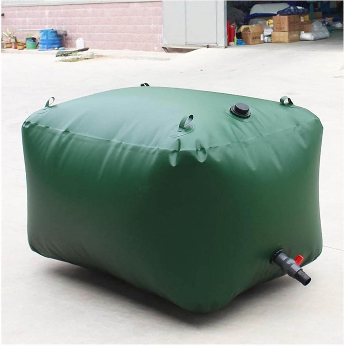 Opvouwbare Waterzak - Draagbare Watertank - Water Opslag - Grote Capaciteit - 240 Liter - Groen