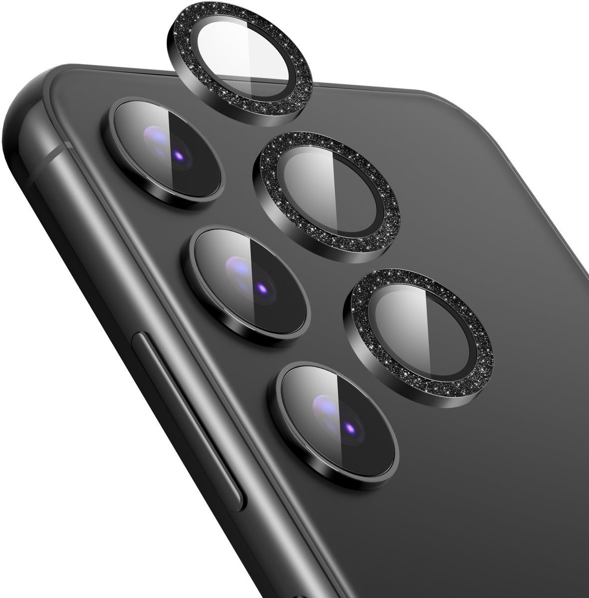 ONF3 - Camera Lens Protector - HD Gehard Glas - Aluminium Frame - Beschermfolie voor Samsung Galaxy S24 - Lensbescherming - Geschikt voor Samsun...