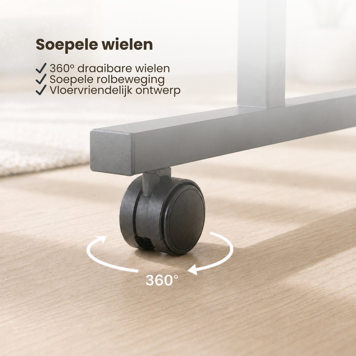 Verstelbare Verstelbare 71-98 cm Laptoptafel - afbeelding 5