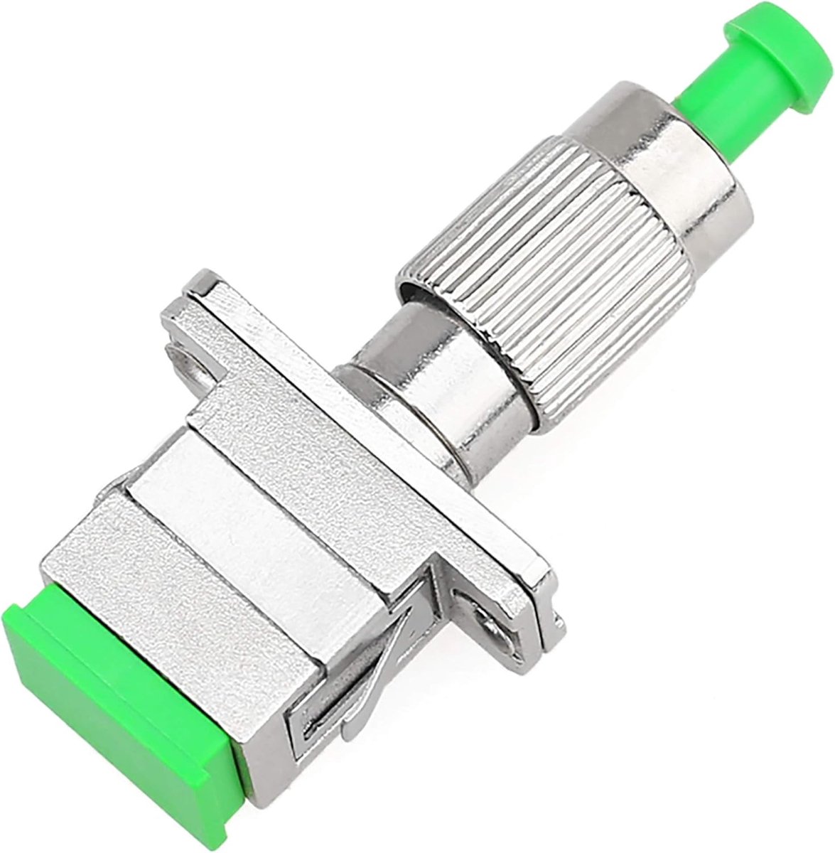 Glasvezel Adapter - Hybride Connector - Netwerk Verbinding - SM-9/125 Compatibel - 43cm Lengte - Groen