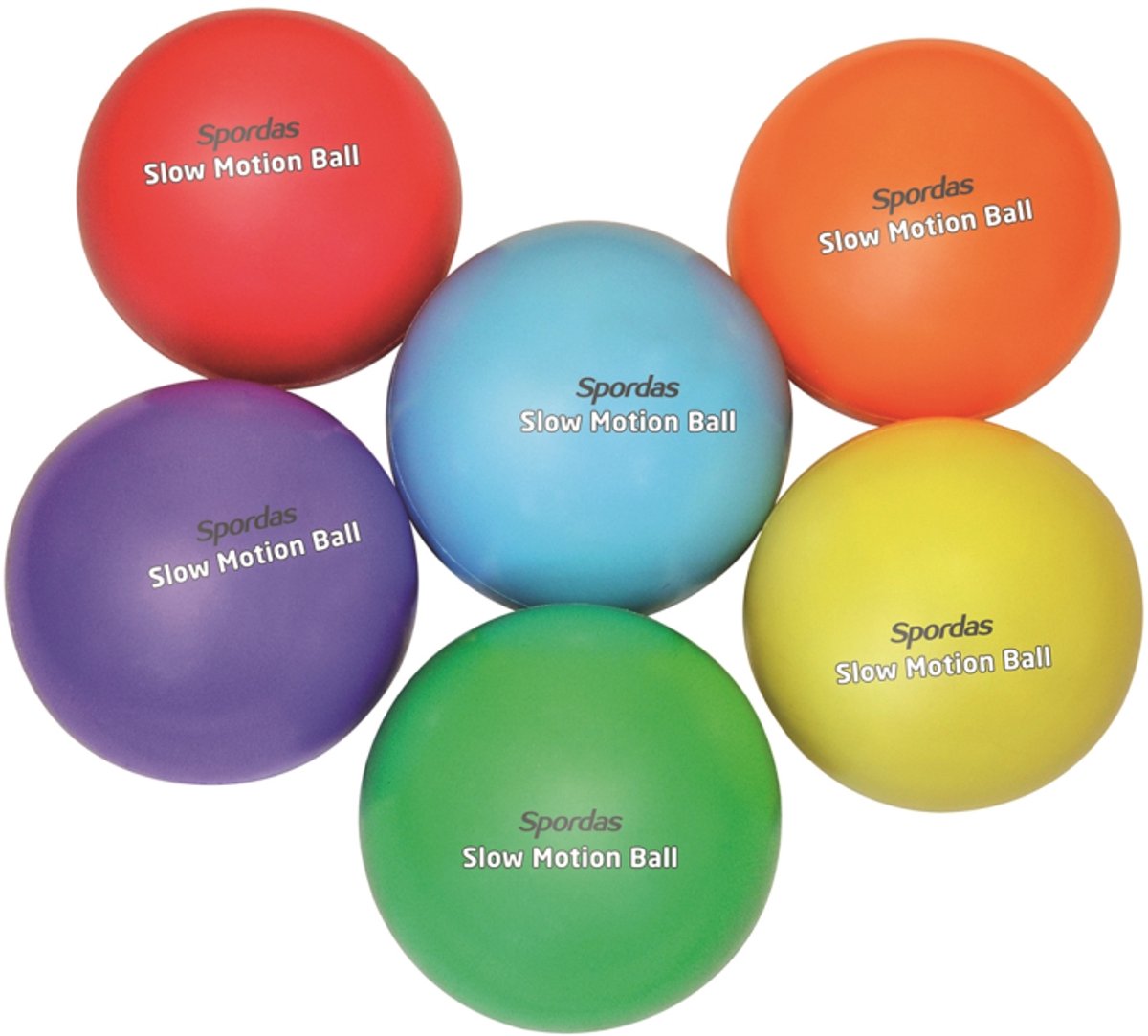 Stimove slow motion ball set - 6 stuks - ontwikkelingsspeelgoed.