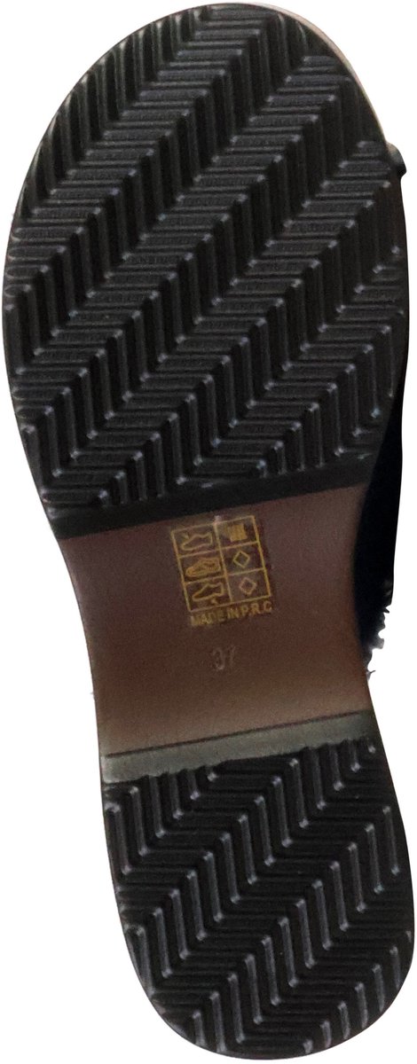 Sandalen met sleehak om aan te trekken