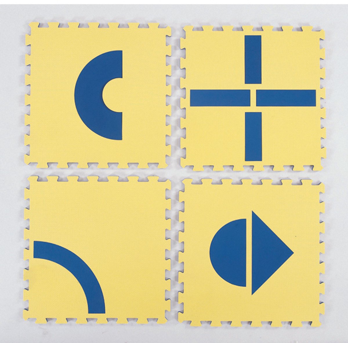 Eduplay puzzelspel Follow the route 12-delige set karton.