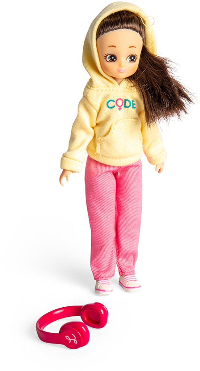 Lottie Coder Girl 18 cm van Merkloos — afbeelding 2